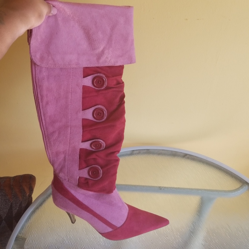 Knee high boots